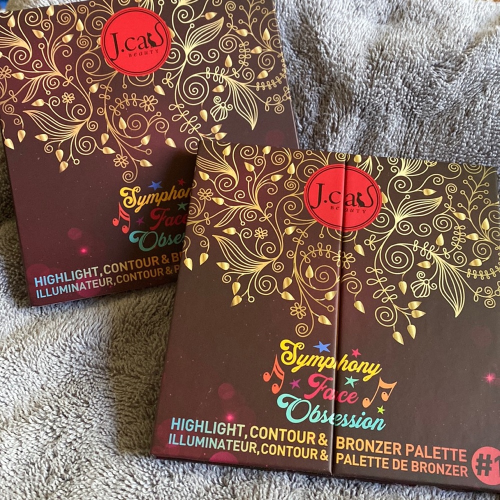 Brand New JCat Beauty highlight, Contour, and Bronzer